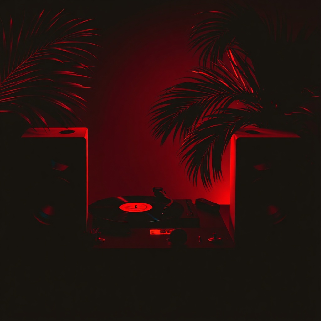 Latin music and speakers vibe